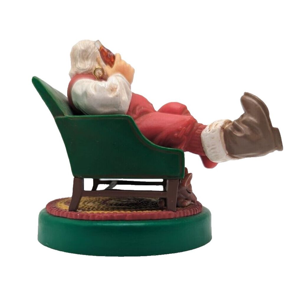 2 Coca Cola Ornament Santa Claus‎  1990 - Picture 3 of 16